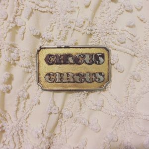 CIRCUS CIRCUS VTG belt buckle